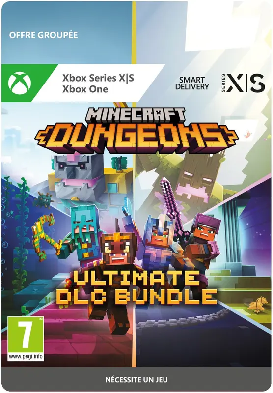 Minecraft Dungeons: Ultimate DLC Bundle — Xbox One / Xbox Series X|S, Standard