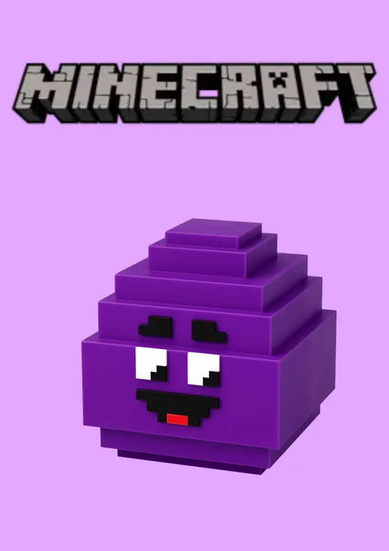 Minecraft Grimace Egg (DLC) — Mojang, Standard