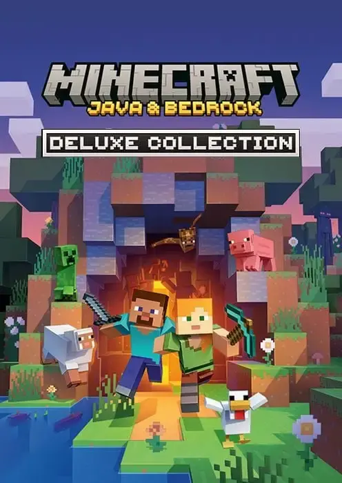 Minecraft Java and Bedrock Edition Deluxe Collection — Microsoft Store, Deluxe Collection