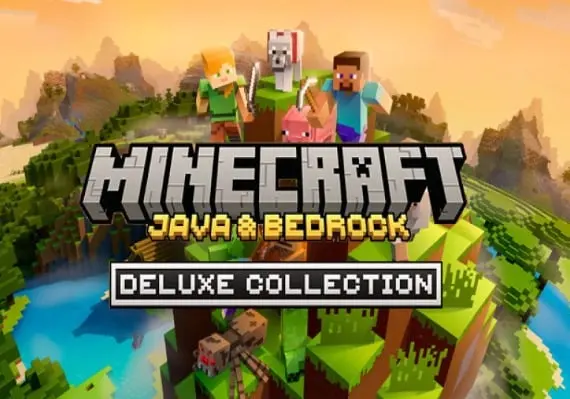 Minecraft: Java & Bedrock Edition Deluxe Collection Edition EN — Xbox Live (PC), Deluxe Collection