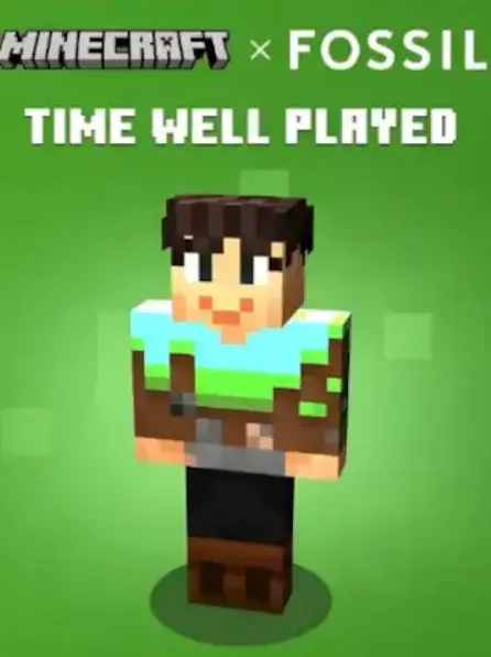 Minecraft Java & Bedrock Edition - Fossil Collab Time Well Played Reward (DLC) — Mojang, Standard
