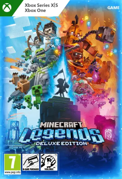 Jaquette de Minecraft Legends Deluxe Edition — jeu Xbox (Xbox Live)