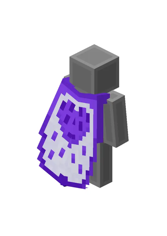 Minecraft - Purple Heart Cape (DLC) — Xbox Live, Standard