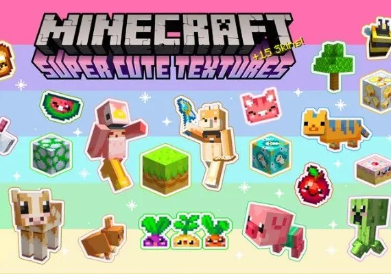 Minecraft - Super Cute Texture Pack DLC EN — Xbox One / Xbox Series X|S, Standard