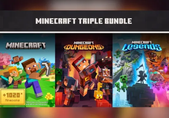 Minecraft Triple Bundle EN — Xbox One / Xbox Series X|S, Standard