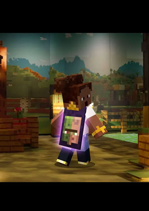 Minecraft Villager Rescue Cape (DLC) — Mojang, Standard