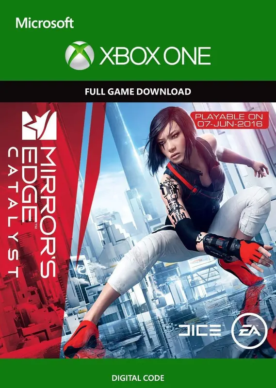 Jaquette de Mirror's Edge Catalyst — jeu Xbox (Xbox Live)