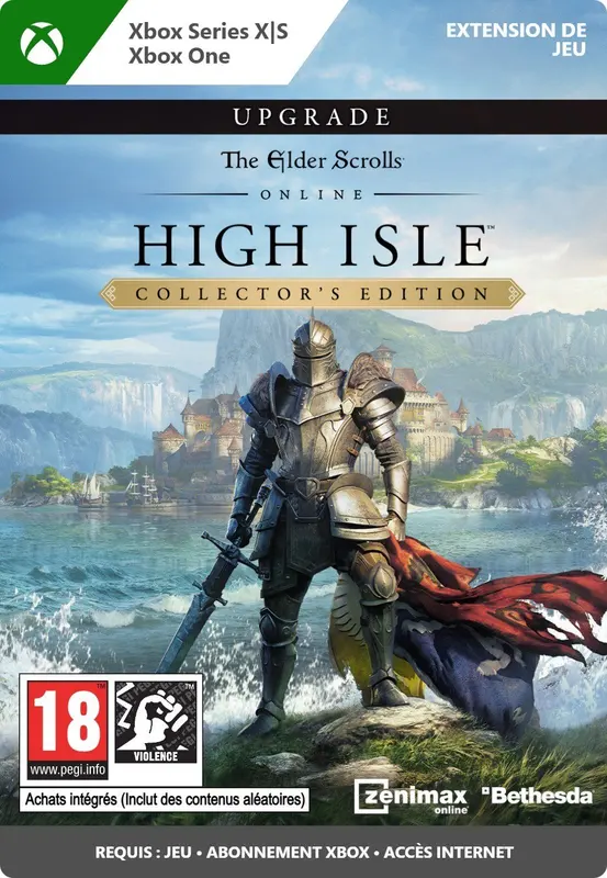 Mise à niveau Collector The Elder Scrolls Online: High Isle — Xbox One / Xbox Series X|S, Standard