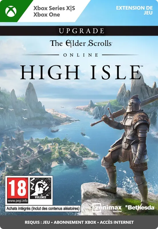 Mise à niveau The Elder Scrolls Online: High Isle — Xbox One / Xbox Series X|S, Standard