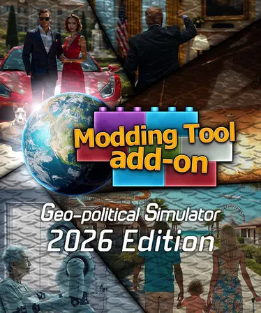 Jaquette de Modding Tool Add-on for Geo-Political Simulator 2026 Edition (DLC) — DLC PC (Steam)