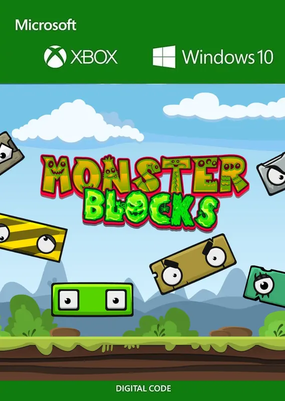 Monster Blocks: Get 9 Puzzle — Xbox Live / PC, Standard