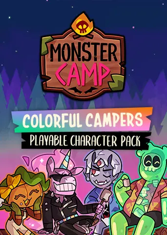 Jaquette de Monster Camp Character Pack - Colorful Campers (DLC) — DLC PC (Steam)