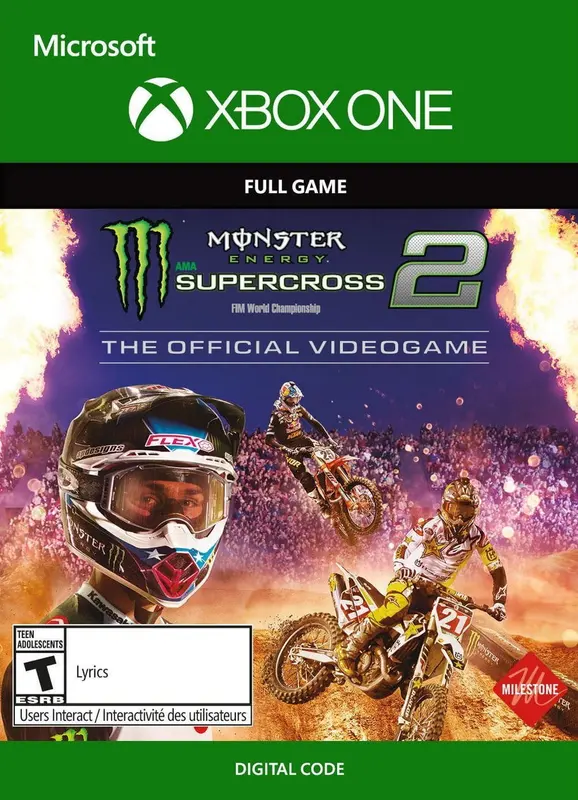 Monster Energy Supercross 2 — Xbox One, Standard