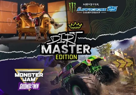Monster Energy Supercross 25 x Monster Jam: Showdown Dirt Master Edition EN — Xbox Series X|S, Dirt Master