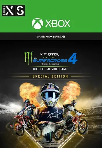 Monster Energy Supercross 4 - Special Edition — Xbox Series X|S, Special Edition