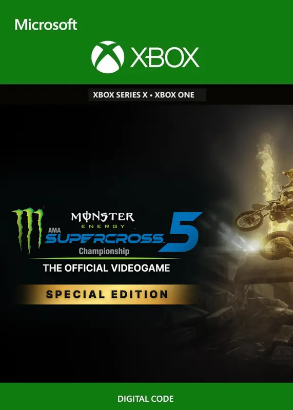 Monster Energy Supercross 5 - Special Edition — Xbox Live, Special Edition
