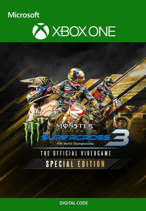 Monster Energy Supercross: The Official Videogame 3 - Special Edition — Xbox One, Special Edition