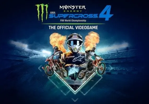 Monster Energy Supercross: The Official Videogame 4 EN/DE/FR/IT/PT/ES — Steam, Standard