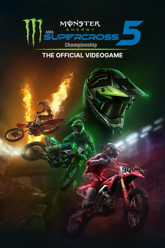 Monster Energy Supercross - The Official Videogame 5 — Steam, Standard