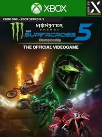 Monster Energy Supercross - The Official Videogame 5 — Xbox Series X|S, Standard
