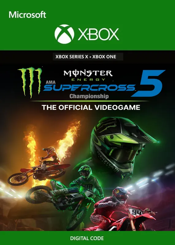 Monster Energy Supercross - The Official Videogame 5 — Xbox Live, Standard