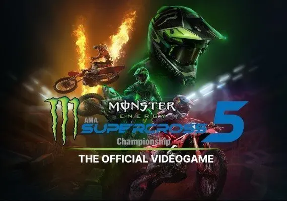 Monster Energy Supercross: The Official Videogame 5 EN/DE/FR/IT/PT/ES — Steam, Standard