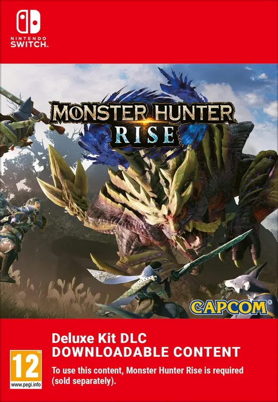 Monster Hunter Rise – Deluxe Kit (DLC) — Nintendo Switch, Standard