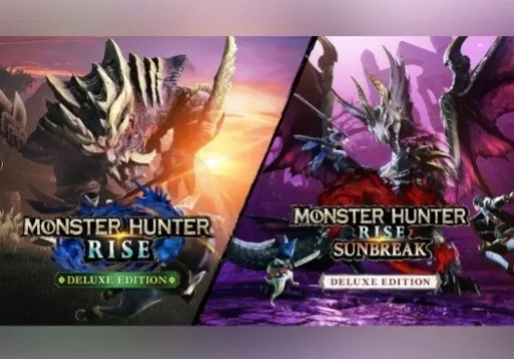 Jaquette de Monster Hunter Rise + Sunbreak - Bundle Deluxe Edition — jeu PC (Steam)