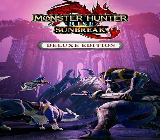 MONSTER HUNTER RISE - Sunbreak Deluxe Edition EU XBOX One / Series X|S / Windows 10 — Xbox Series X|S, Deluxe Edition