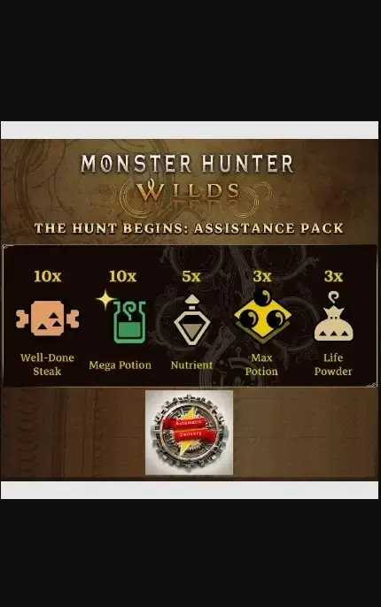 Monster Hunter Wilds - The Hunt Begins Assistance Pack DLC — Xbox Series X|S, Standard