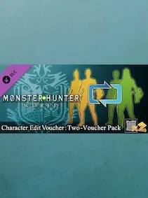 Monster Hunter: World - Character Edit Voucher: Two-Voucher Pack — Steam, Standard