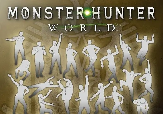 Monster Hunter: World - Complete Gesture Pack DLC EN — Xbox One / Xbox Series X|S, Standard
