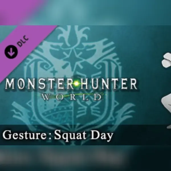 Monster Hunter: World - Gesture: Squat Day (DLC) — Steam, Standard