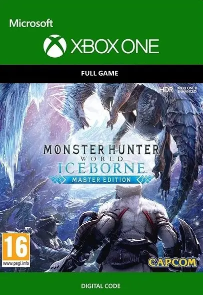 Jaquette de Monster Hunter World: Iceborne Master Edition — jeu Xbox (Xbox One)