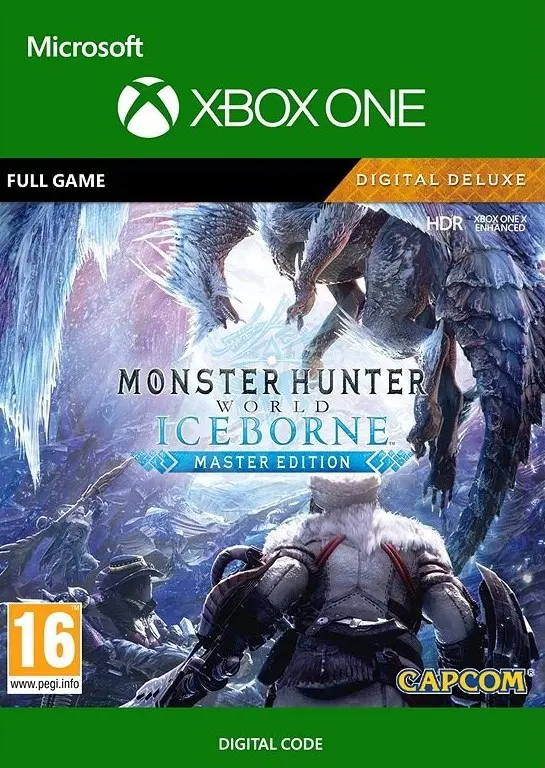 Monster Hunter World: Iceborne Master Edition Digital Deluxe — Xbox Live, Digital Deluxe