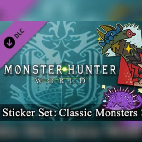 Monster Hunter: World - Sticker Set: Classic Monsters Set (DLC) — Steam, Standard