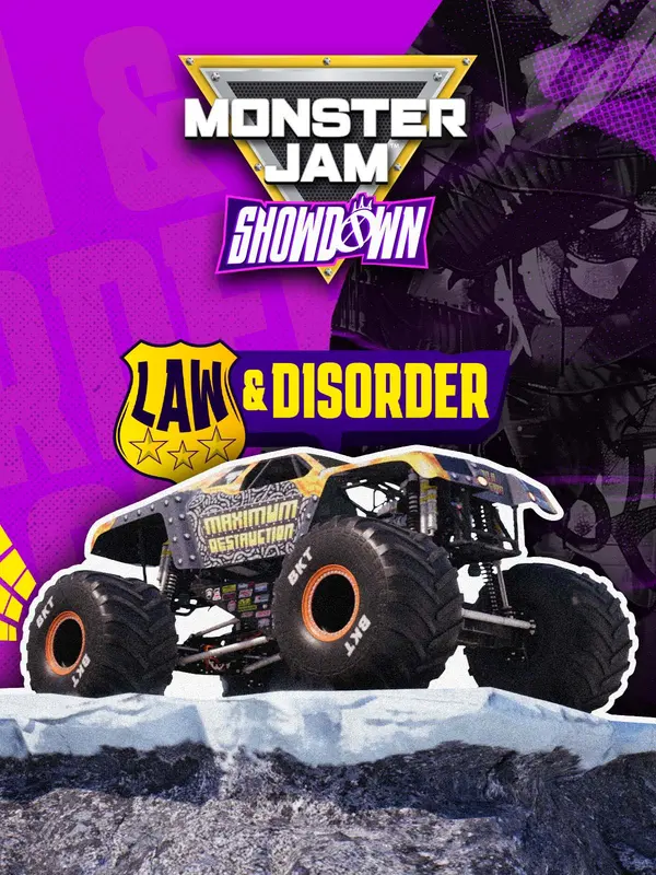 Monster Jam Showdown - Law & Disorder (DLC) — PlayStation 5, Standard