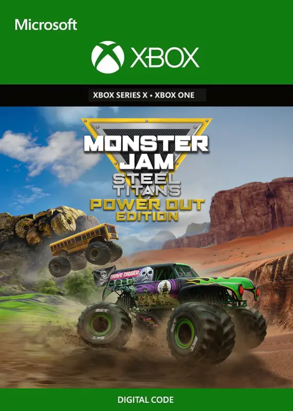 Monster Jam Steel Titans Power Out Bundle — Xbox Live, Standard