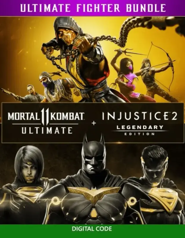 Mortal Kombat 11 Ultimate + Injustice 2 Leg. Edition Bundle — Xbox Series X|S, Ultimate