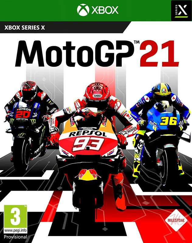 Jaquette de MotoGP 21 — jeu Xbox (Xbox Series X|S)