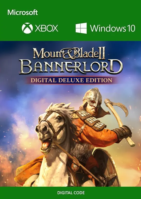 Mount & Blade II: Bannerlord Digital Deluxe Edition — Xbox Live / PC, Digital Deluxe Edition
