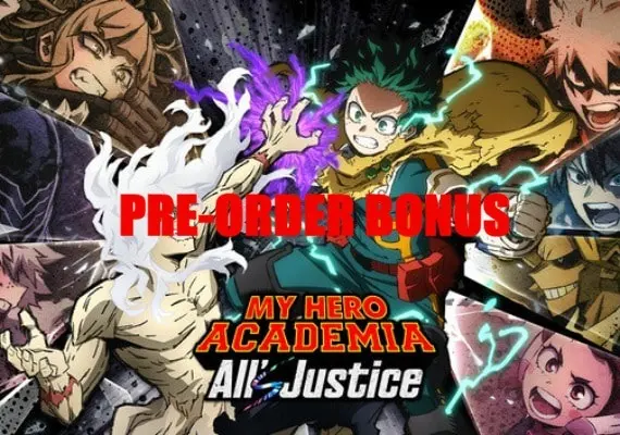 My Hero Academia: All’s Justice - Pre-Order Bonus DLC EN — PlayStation 5, Standard
