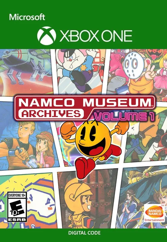 Jaquette de Namco Museum Archives Vol. 1 — jeu Xbox (Xbox Live)