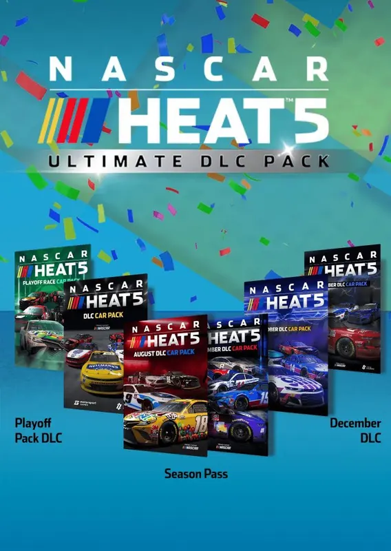 NASCAR Heat 5 - Ultimate DLC Bundle (DLC) — Steam, Standard