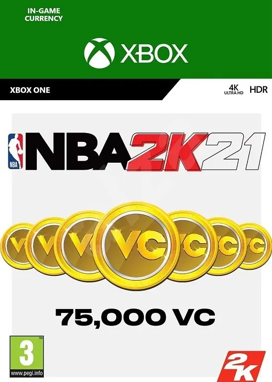 NBA 2K21: 75000 VC — Xbox Live, Standard