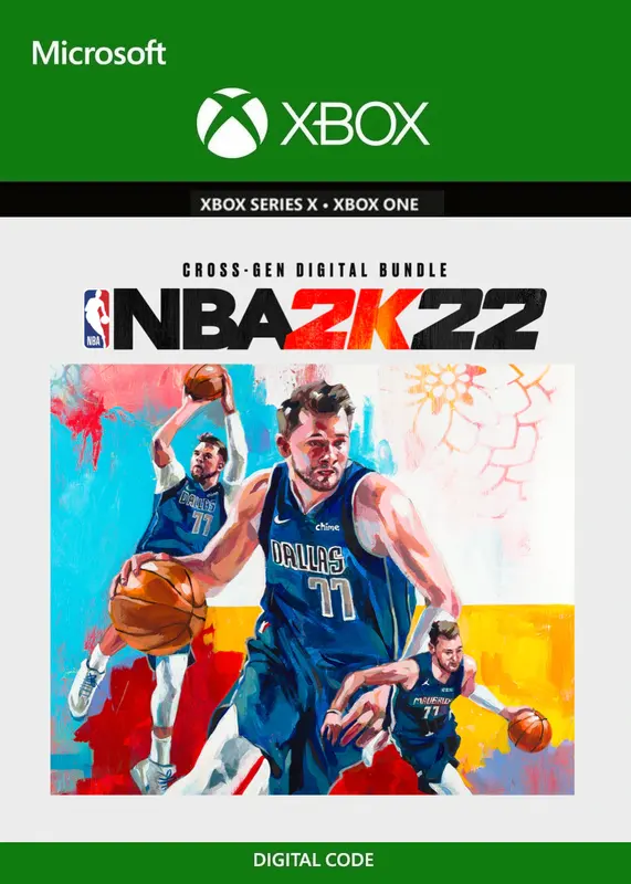 Jaquette de NBA 2K22 Cross-Gen Digital Bundle — jeu Xbox (Xbox Live)