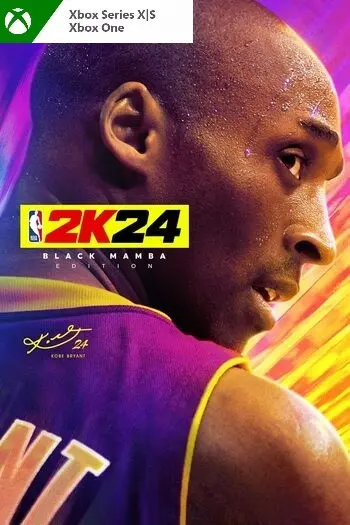 Jaquette de NBA 2K24 Black Mamba Edition — jeu Xbox (Xbox Live)