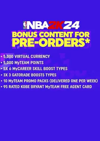 NBA 2k24 Pre-Order Bonus (DLC) — Steam, Standard