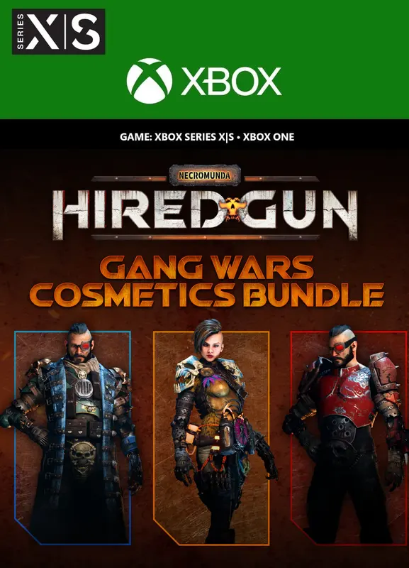 Jaquette de Necromunda: Hired Gun - Gang Wars Cosmetics Bundle (DLC) — DLC Xbox (Xbox Live)