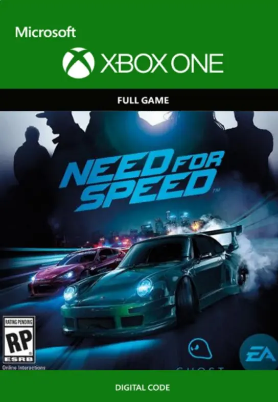 Jaquette de Need For Speed — jeu Xbox (Xbox One)